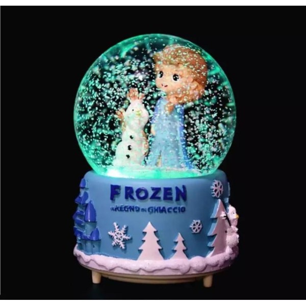 Frozen Elsa Anna Temalı Kar Küresi