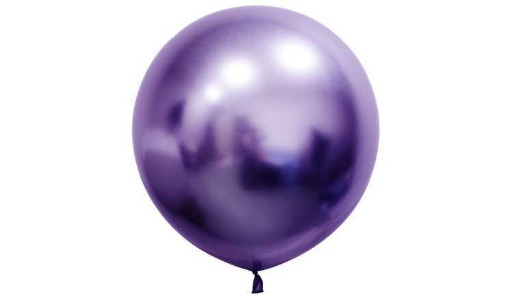 Jumbo Balon 24 İnç Mor 3 Adet