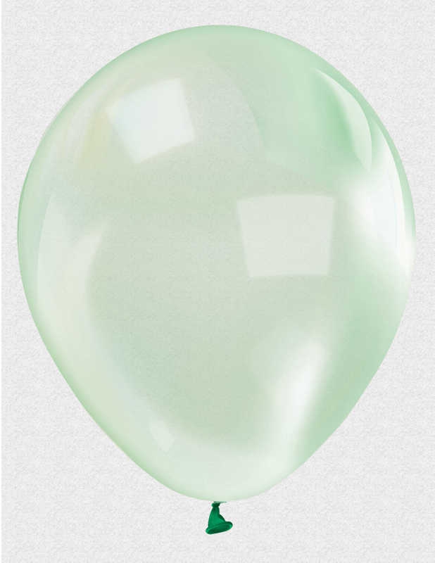 Şeffaf Yeşil Balon 100 Adet﻿