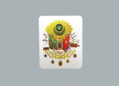 Osmanlı Arması Sticker 50 adet