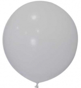 Jumbo Balon 24 İnç Gri Renk 3 Adet