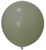 Jumbo Balon 24 İnç Küf Yeşili 3 Adet