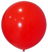 Jumbo Balon 24 İnç Kırmızı 3 Adet