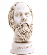 Filozof Sokrates Biblo Büst
