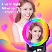 Renkli Şarjlı Selfie Çekim Işığı
