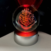 Hogwarts Işıklı Cam Küre