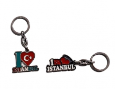 Turistik İstanbul Metal Anahtarlık
