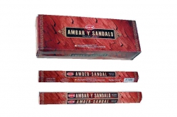 Amber Sandal Hexa Çubuk Tütsü 120 Adet