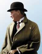 Siyah Renk Atatürk Şapkası