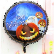 Halloween Balkabağı Folyo Balon 18 inç