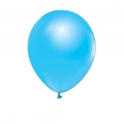 Metalik Balon 10 İnç 100 Adet Açık Mavi