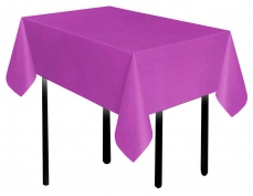 Plastik Mor Renk Masa Örtüsü﻿